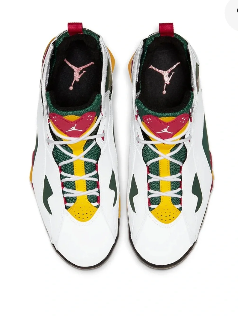 Air Jordan True Flight 'White Fir Amarillo